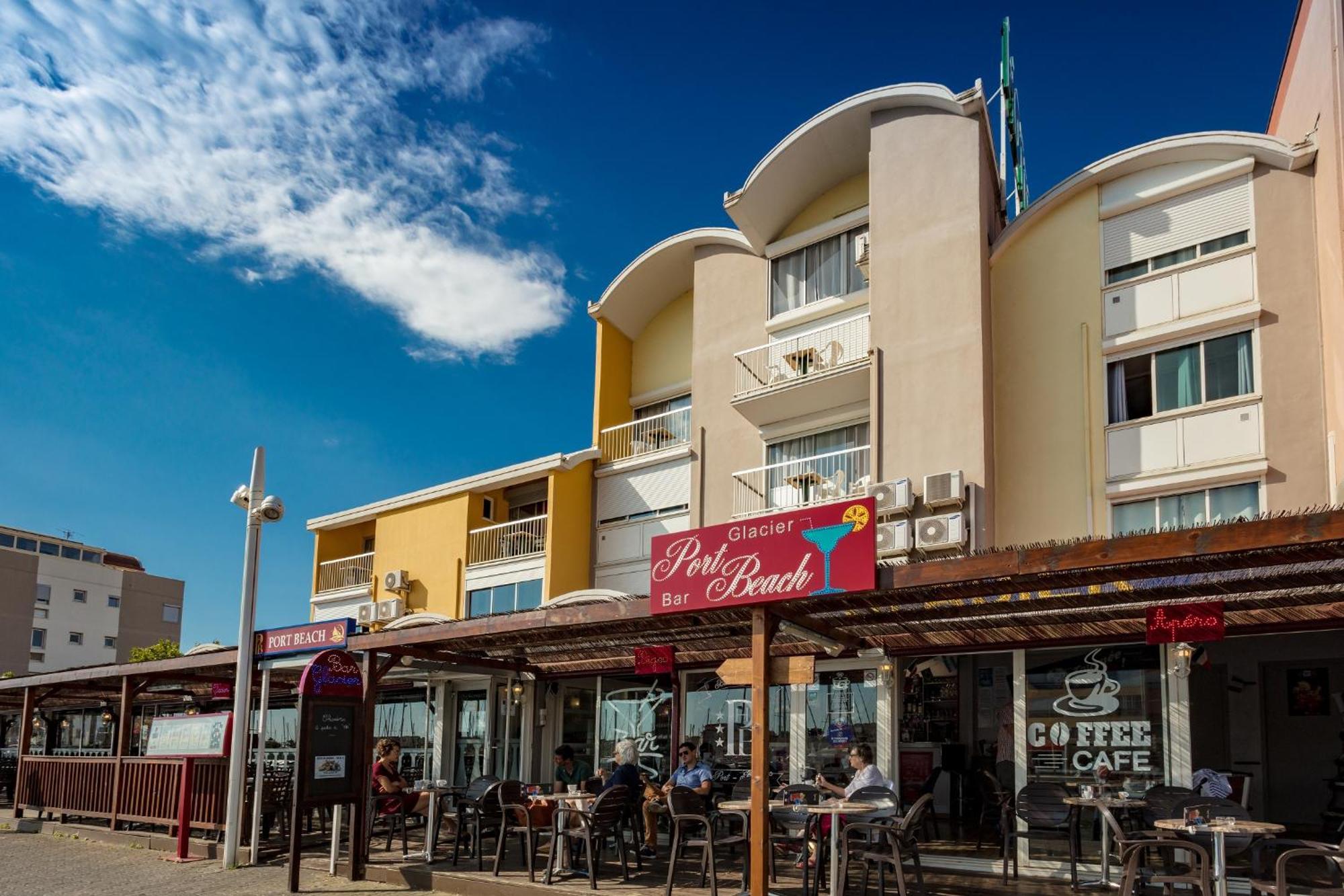 Hotel Port Beach Gruissan Eksteriør bilde