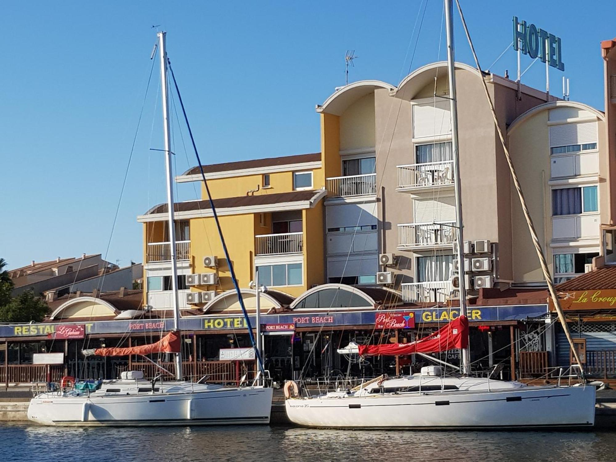 Hotel Port Beach Gruissan Eksteriør bilde